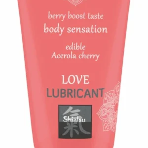 Love Lubricant Acerola Cherry Edible Water-Based Gel 100ml