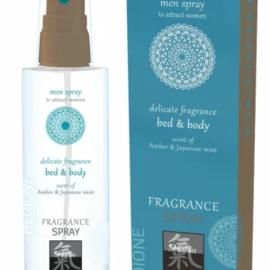 HOT Pheromone Bed & Body Spray for Men Amber & Japanese Mint 50ml