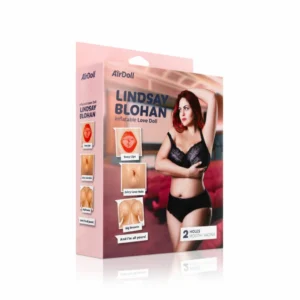 AirDoll Lindsay Blohan natūralaus dydžio modelis su tikroviška forma