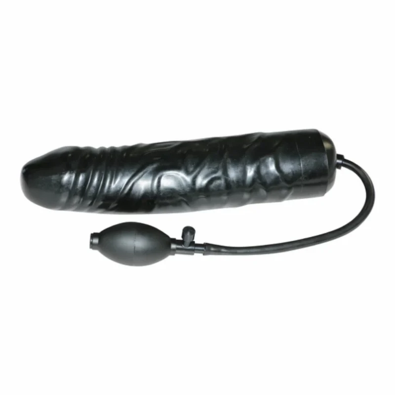 XR Brands Master Series XXL pripučiamas juodas intymus prietaisas 32 cm