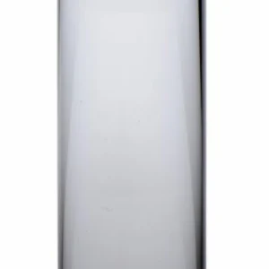 XR Brands Pillar Glass Cylinder Plug Large - Durable Clear Design