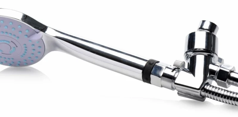 CleanStream Deluxe intymios higienos rinkinys 5 režimai, 144 cm žarna, sidabrinė