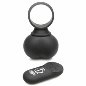 Trinity Vibes vibruojantys silikoniniai rutuliai X-Large, nuotolinio valdymo pultas, atsparus vandeniui