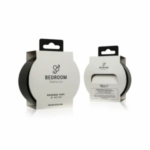 EasyToys Bondage Tape PVC Black 20m - Self-Adhering Restraint System