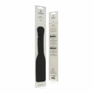 Ouch! Faux Leather Paddle Black - Ergonomic Durable Design 32 cm