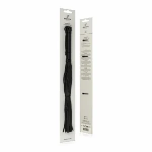 Ouch! Faux Leather Impact Tool Black - Ergonomic Grip, Wrist Loop