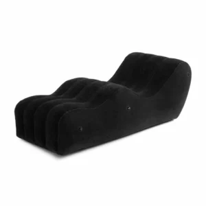 Bedroom Fantasies The Lounger Inflatable Support Bench Black Ergonomic