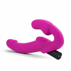 Blush Temptasia Estella Vibrating Strapless System Pink Silicone 20cm
