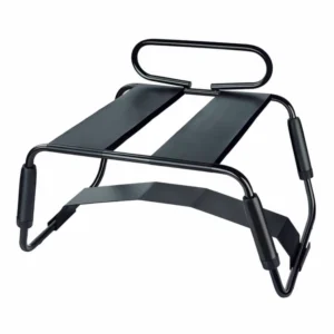 Skaistalai Temptasia Surrender Intimate Chair Juoda Reguliuojama 136kg Maksimali apkrova