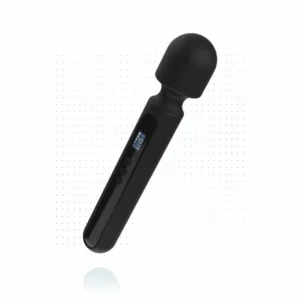 BLAQ Digital Super Wand Black - XL Flexible Massage Device with Display