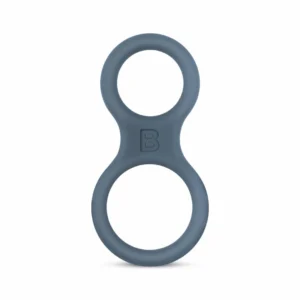 Boners Silicone Dual Ring & Anatomical Ball Support Grey