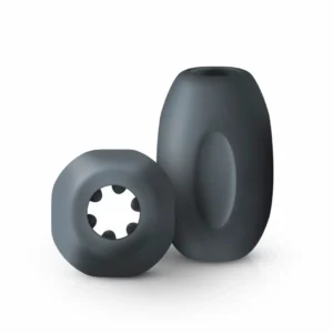 Boners Flexible Intimate Training Device with Textured Interior, Clear