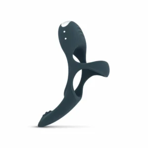 Boners Triple Ring Blue - Silicone Intimate System, USB Rechargeable