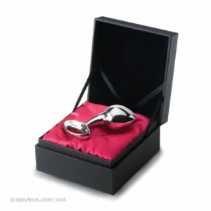 Njoy Pure Plug Large Stainless Steel Anatomical Intimate Device 3.8 cm