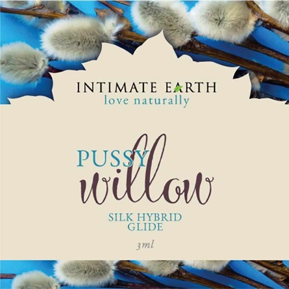 Intimate Earth Pussy Willow Hybrid Lubricant 3ml - Water-Silicone Formula