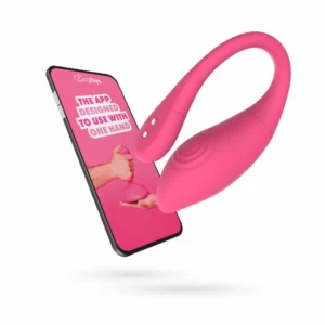 EasyConnect Aria Vibrating Egg - App-Controlled Wireless Device, Pink