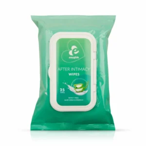 EasyGlide After Intimacy Refreshing Wipes with Aloe & Tea Tree Oil 20pcs