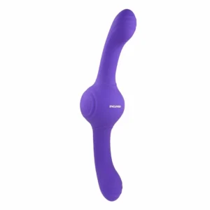 Evolved Our Gyro Vibe Dual-Ended Flexible Silicone Massager Purple