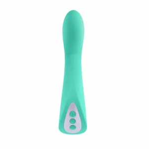 Evolved Come With Me Intimate Device Turquoise, dvigubas variklis, atsparus vandeniui