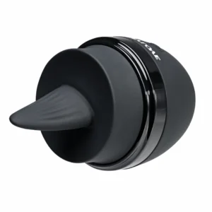 Evolved Tongue Tied Intimate Massager Black - 10 Vibration Modes, Waterproof