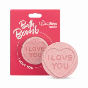 Love Bath Bomb by Bath Bomb Cosmetics - Heart-Shaped, Colourful, Scented
