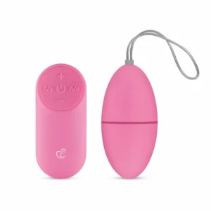 EasyToys Vibrating Egg Pink Remote Control 10-Mode Waterproof 8718627521946