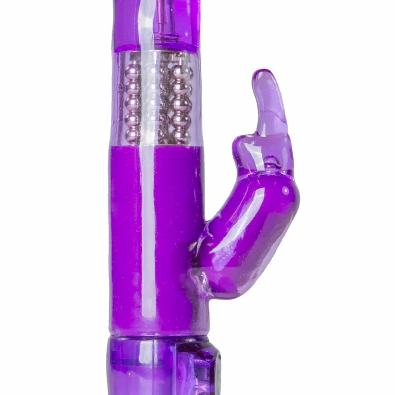 Easytoys Rabbit Vibrator Purple – 12 režimų, vandeniui atsparus silikoninis dizainas