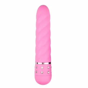 Love Diamond Pink Multi-Texture Intimate Device - Compact Size