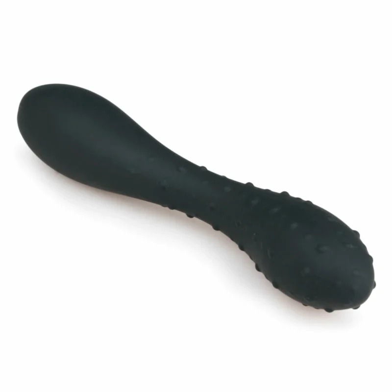 Sinner Gear lenktas silikoninis modelis su stimuliuojančiu paviršiumi juodas 20cm