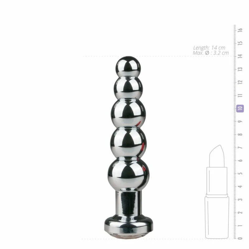 Rimba aliuminio kištukas Clear Crystal – elegantiškas metalinis intymus aksesuaras
