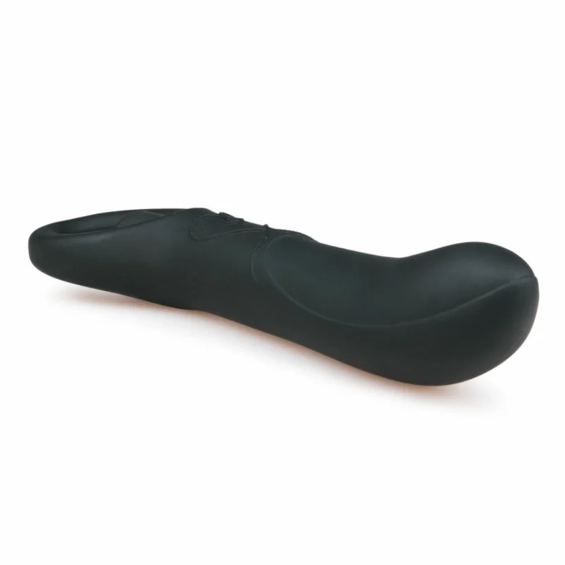 Pretty Love Anal Plug Silikoninis juodas vibruojantis masažuoklis 12 cm