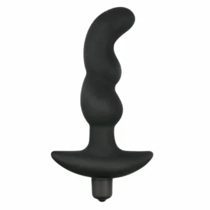 EasyToys Silicone Prostate Massager Black Ergonomic Design