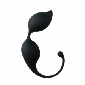 EasyToys Curved Kegel Balls Black - Ergonomic Pelvic Floor Trainer