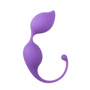 EasyToys Curved Kegel Balls Purple - Pelvic Floor Training Set