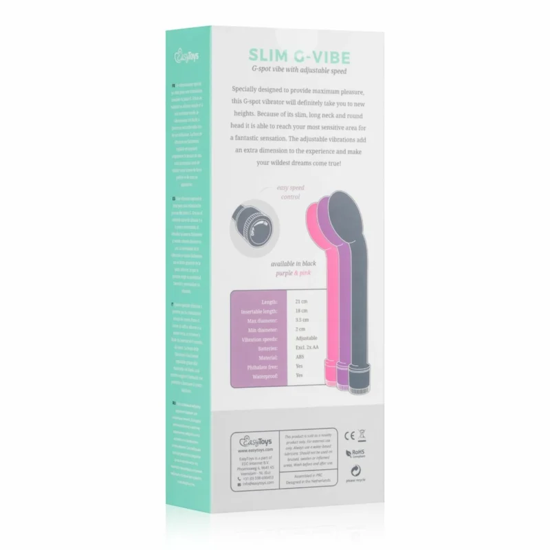 Teazers G-Spot Intimate Device Pink – vandeniui atsparus tikslus modelis