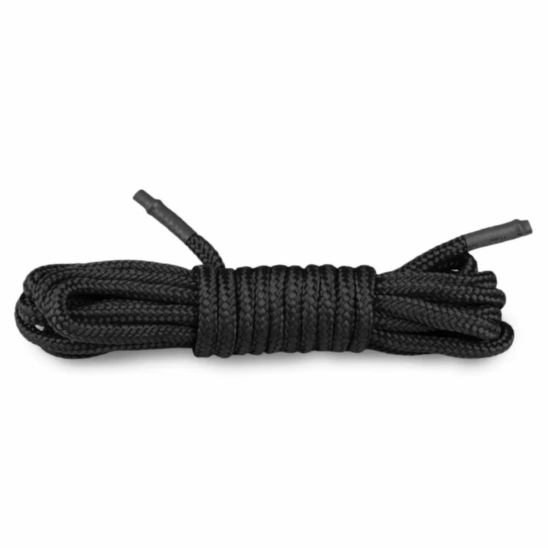 „EasyToys“ virvė 10 m juoda – patvari minkšta nailono virvė