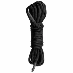 EasyToys Rope 10m Black - Durable Soft Nylon Bondage Cord