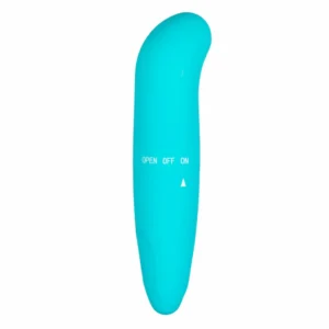 EasyToys Mini Curved Intimate Massager Turquoise Waterproof