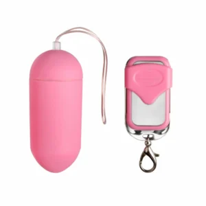 EasyToys Pink Wireless Vibrating Egg - 10-Mode Remote Control System