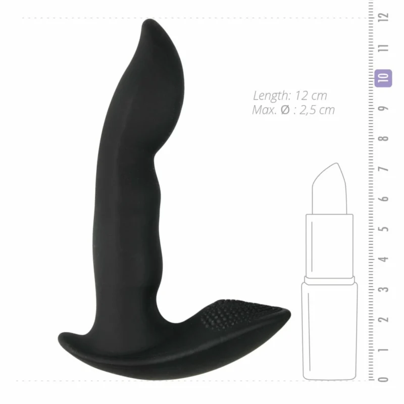 Satisfyer Dynamic Duke lankstus prostatos masažuoklis, silikoninis juodas