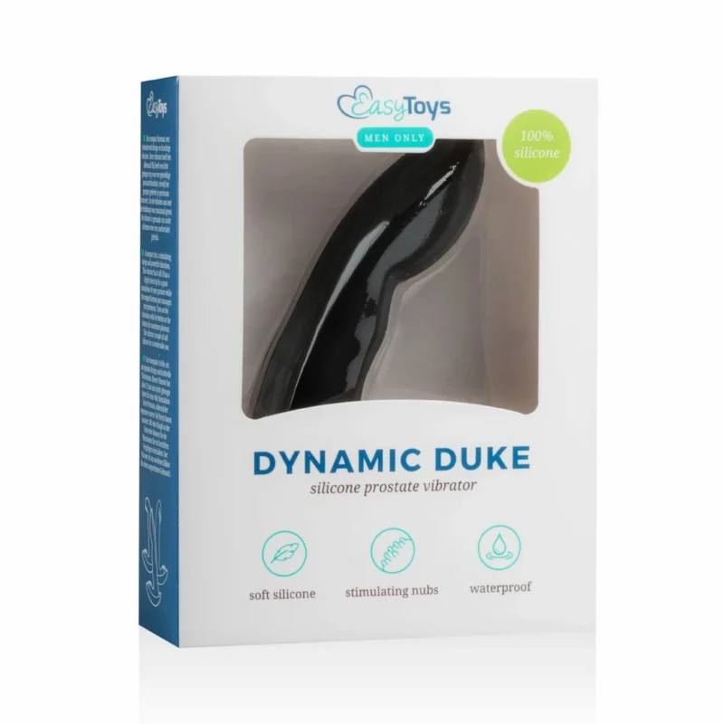 Satisfyer Dynamic Duke lankstus prostatos masažuoklis, silikoninis juodas