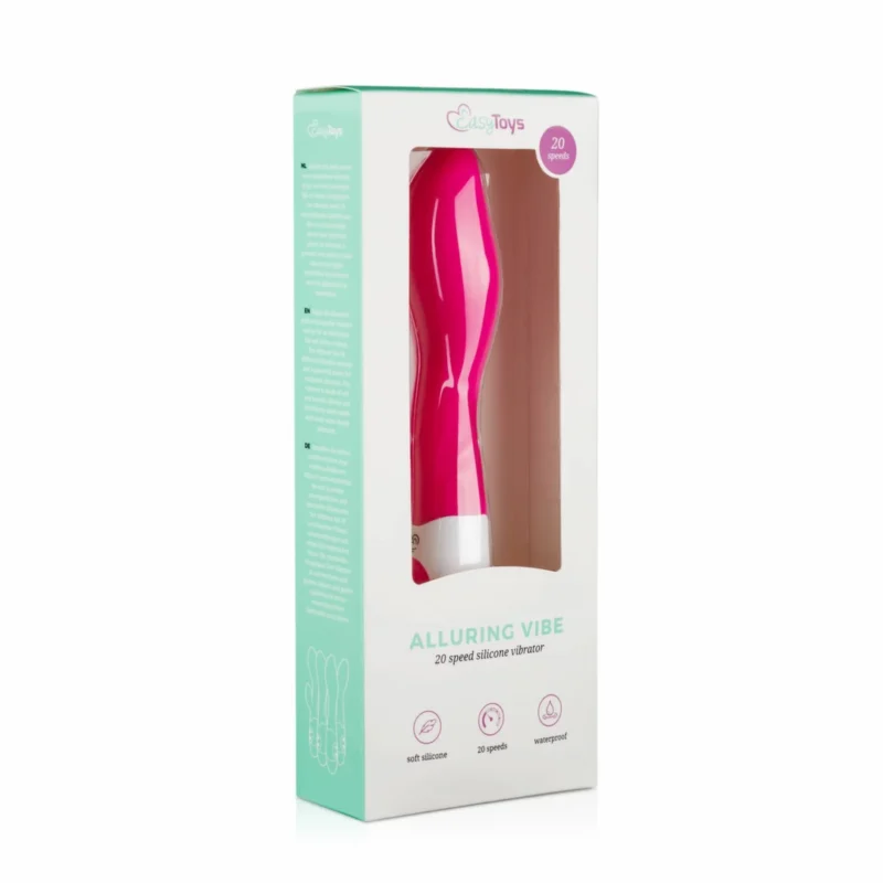 EasyToys Blossom Pink – lankstus silikoninis intymus prietaisas su 10 režimų