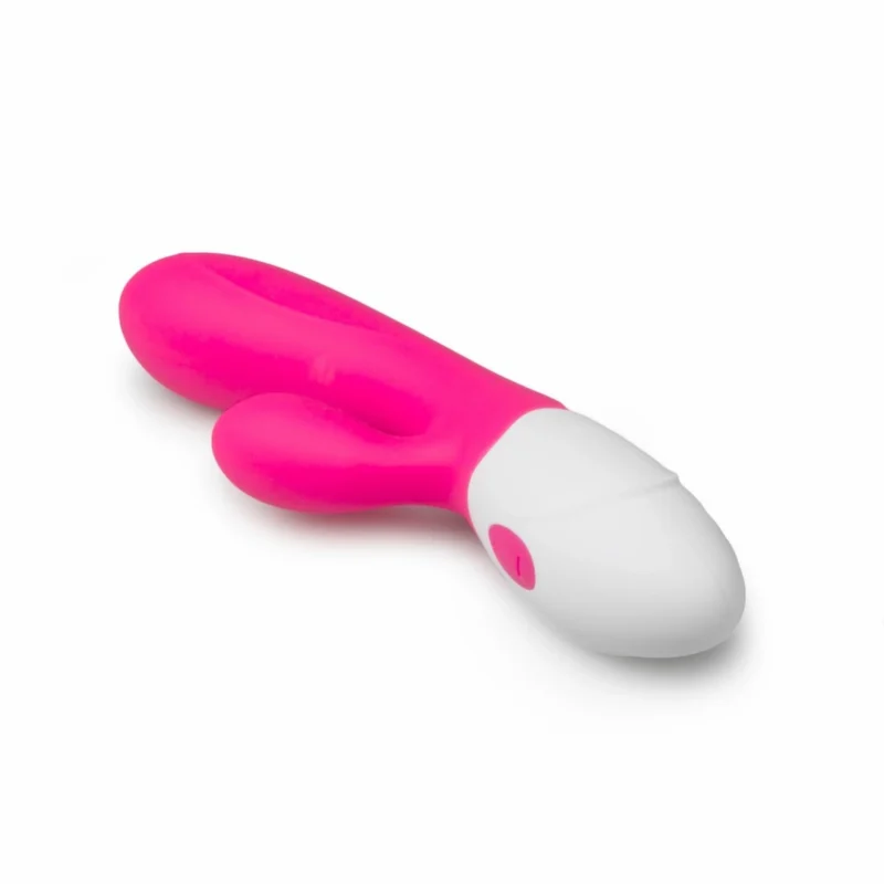 Aurora Vibe Dual Motor Silicone Intimate Machine Pink USB Įkraunama