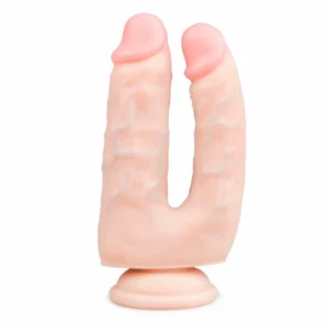 EasyToys Dual-Ended Silicone Intimate Model with Suction Cup 18 cm
