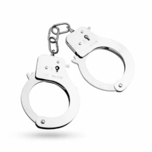 Ouch! Adjustable Metal Cuffs Silver - Secure Restraint System