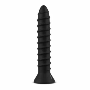 Screwed Plug Large by Dream Toys - Textured Anal Model, 10 Modes, USB