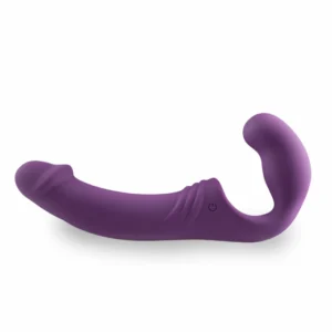 EasyToys Rechargeable Dual-Ended Intimate Machine Purple 10 Modes