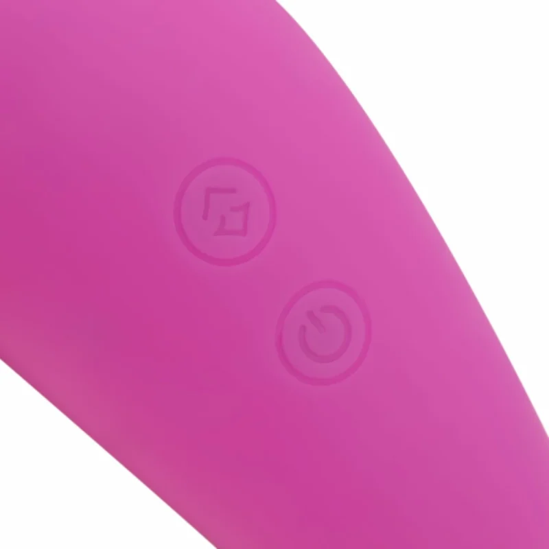 „Taptastic Vibe“ įkraunamas silikoninis intymus prietaisas – 6 režimai, rožinė