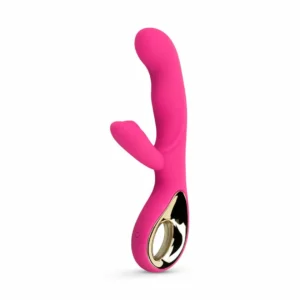 FeelzToys Tarzan Dual-Action Silicone Vibrator Pink USB Rechargeable
