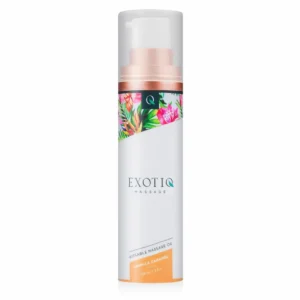 Exotiq Massage Oil Vanilla & Caramel 100ml - Nourishing Aromatic Formula